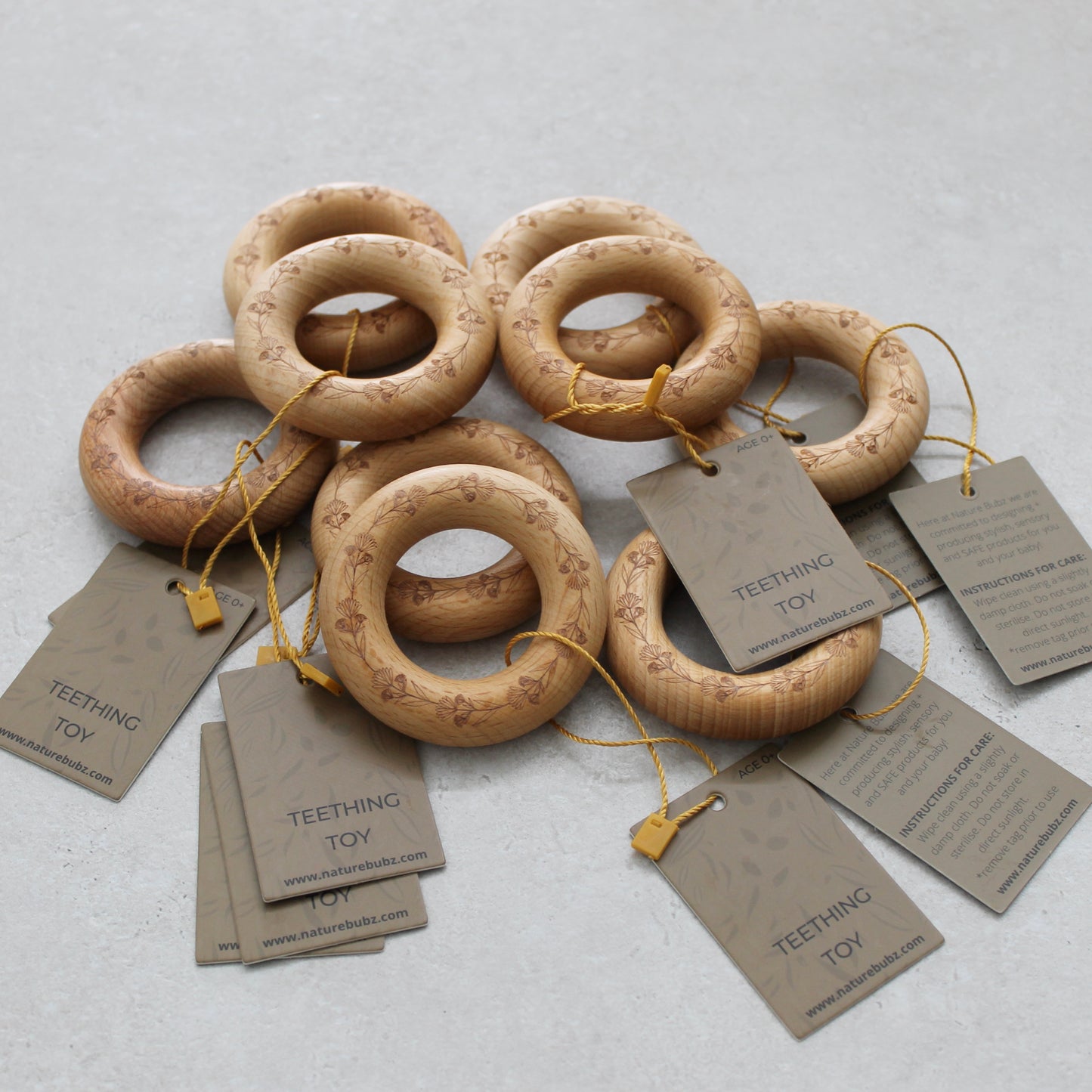 Wildflower Teething Ring