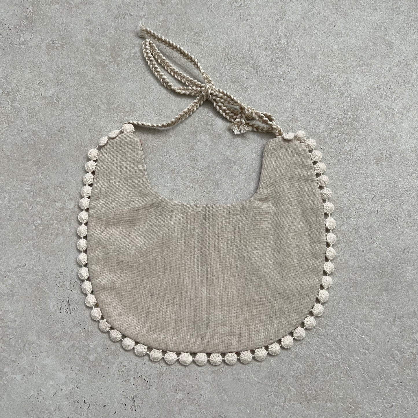 Pom Pom Bibs - Double Sided